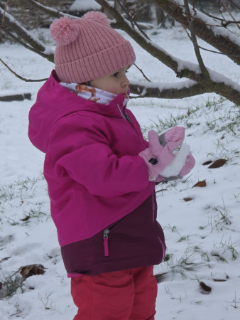 Užíváme si první sníh